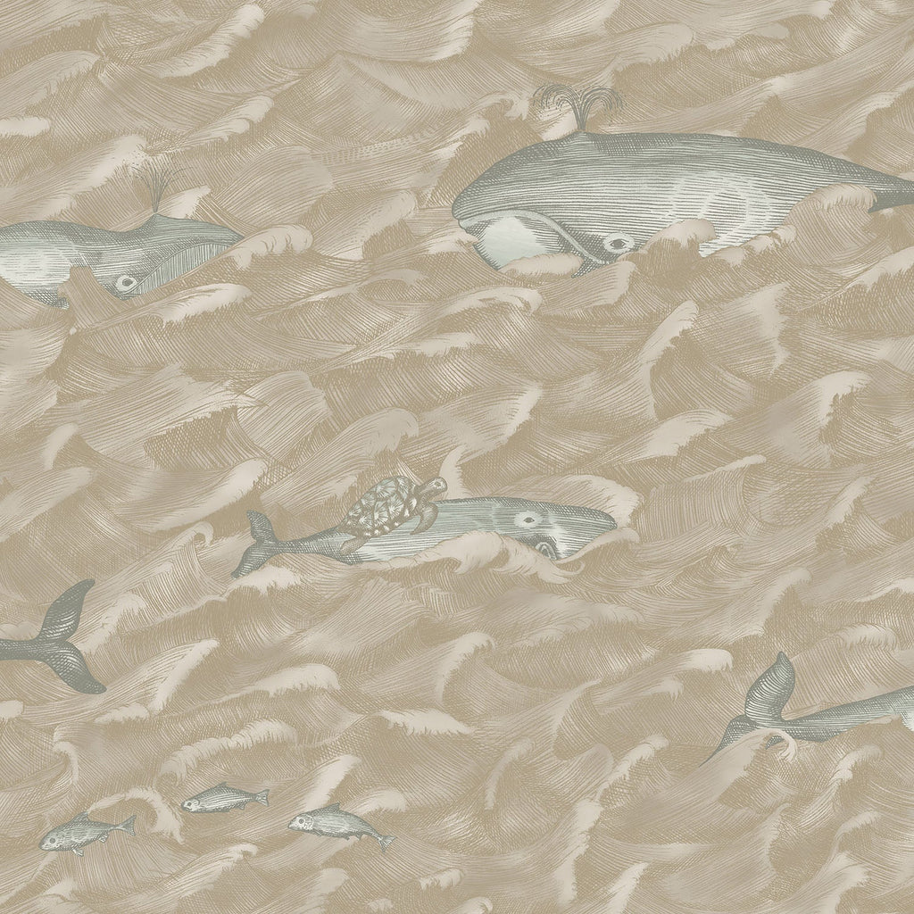 Melville Seafoam & Metallic Gliver
