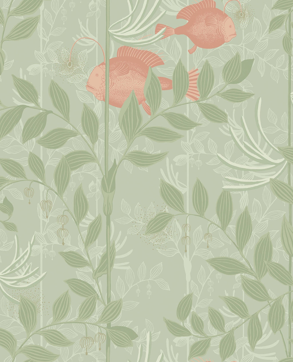 Nautilus Coral and Soft Olive