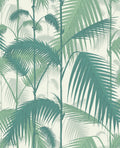 Palm Jungle Teal & Viridian on Chalk