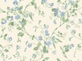 Sweet Pea Archive Anthology Cerulean & Sky on White