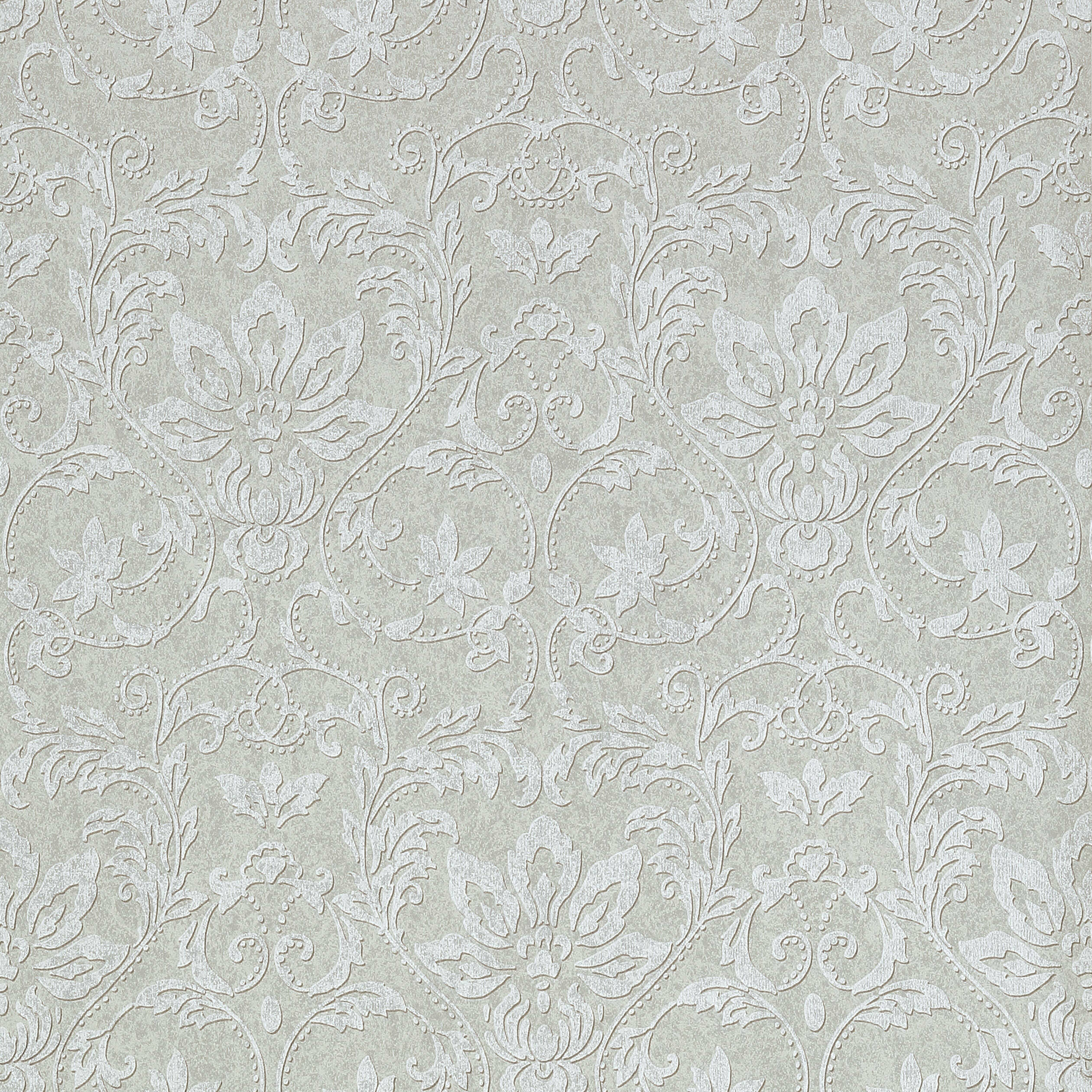 KALYNN - Metallic Silver on Grey