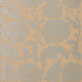 HATHAWAY - Silver on Taupe