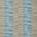 MEKONG STRIPE - Spa Blue and Beige