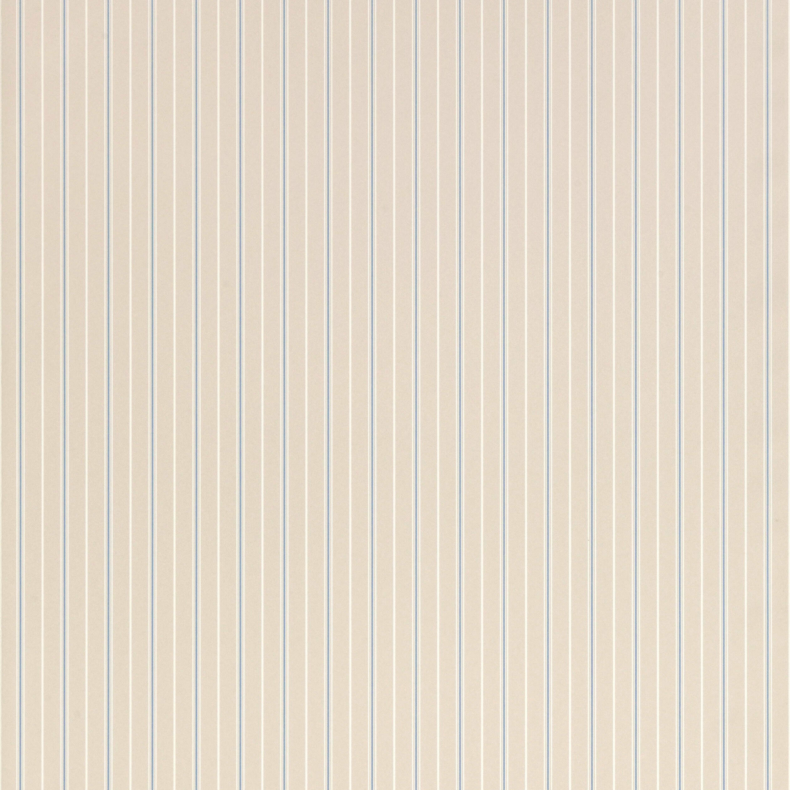 HARRISON STRIPE - Blue and Linen