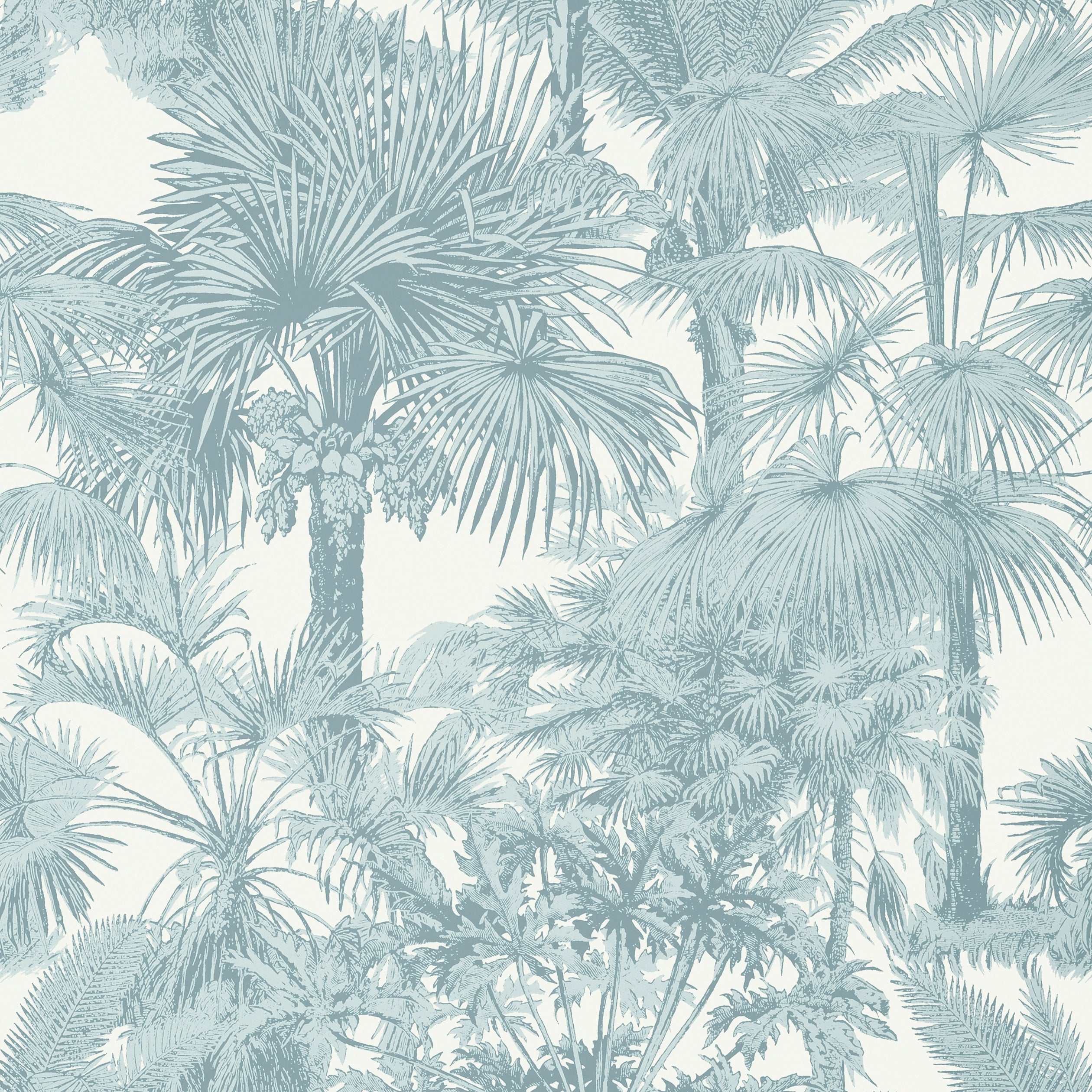 PALM BOTANICAL - Spa Blue