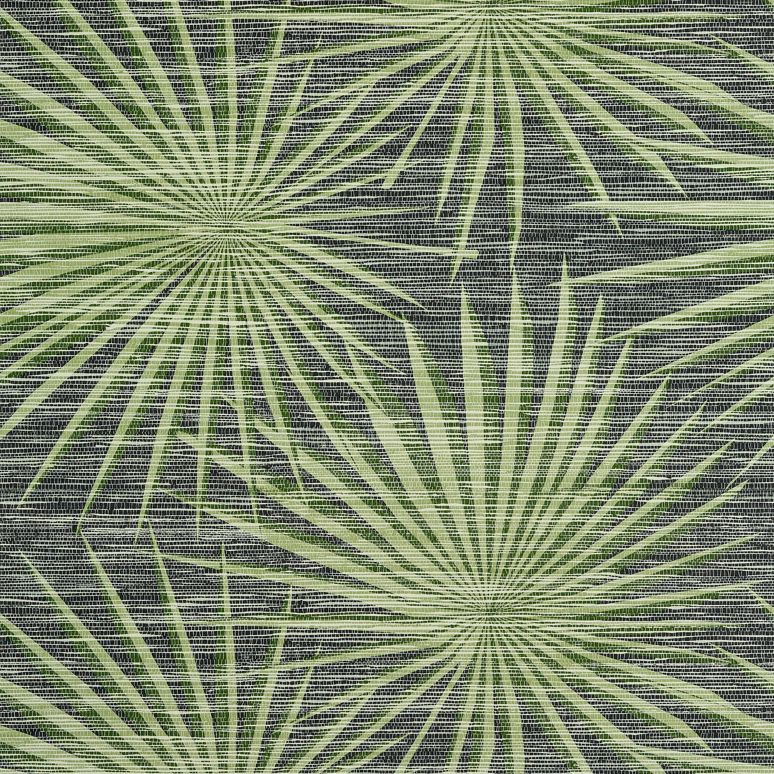 PALM FROND - Black and Green
