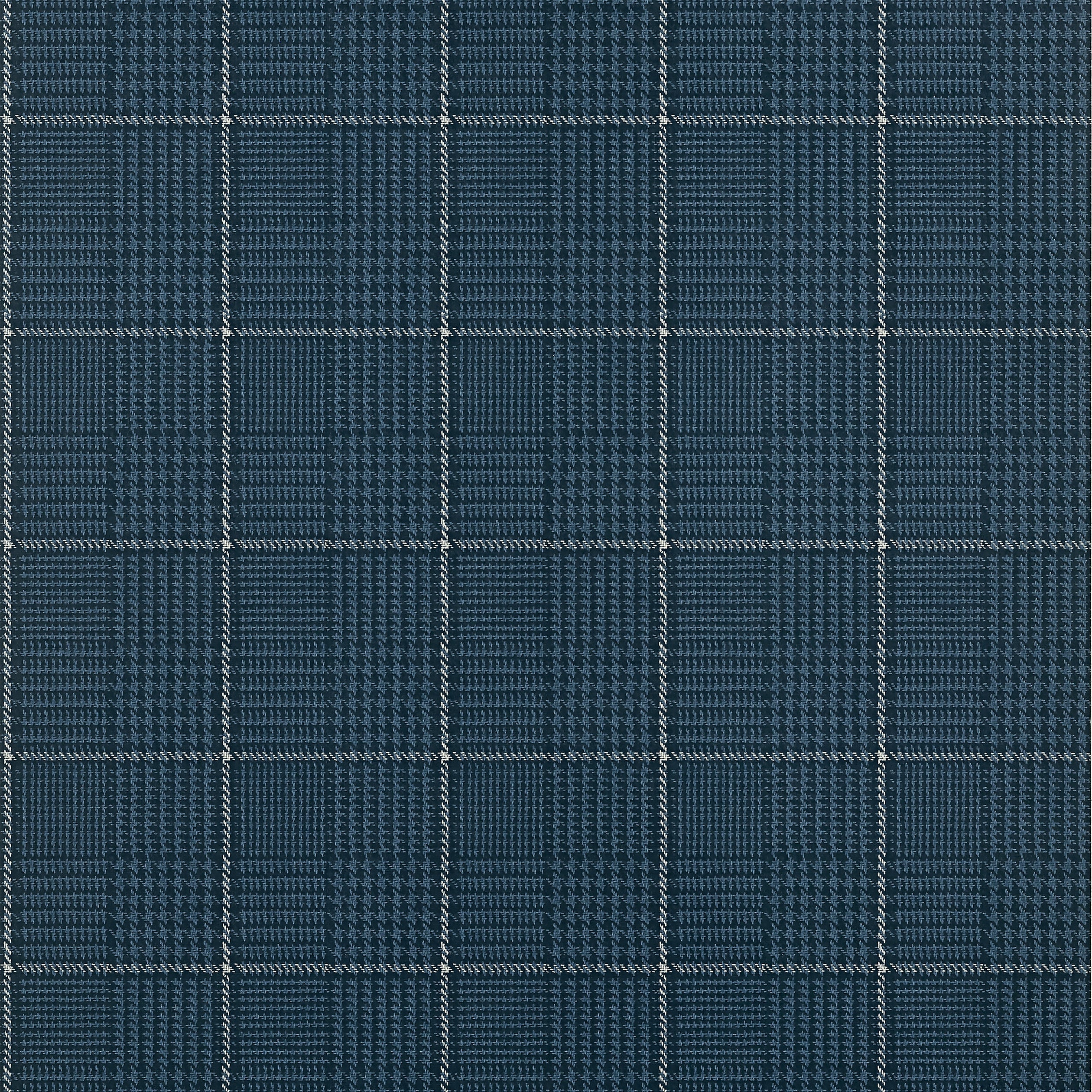 GRASSMARKET CHECK - Navy