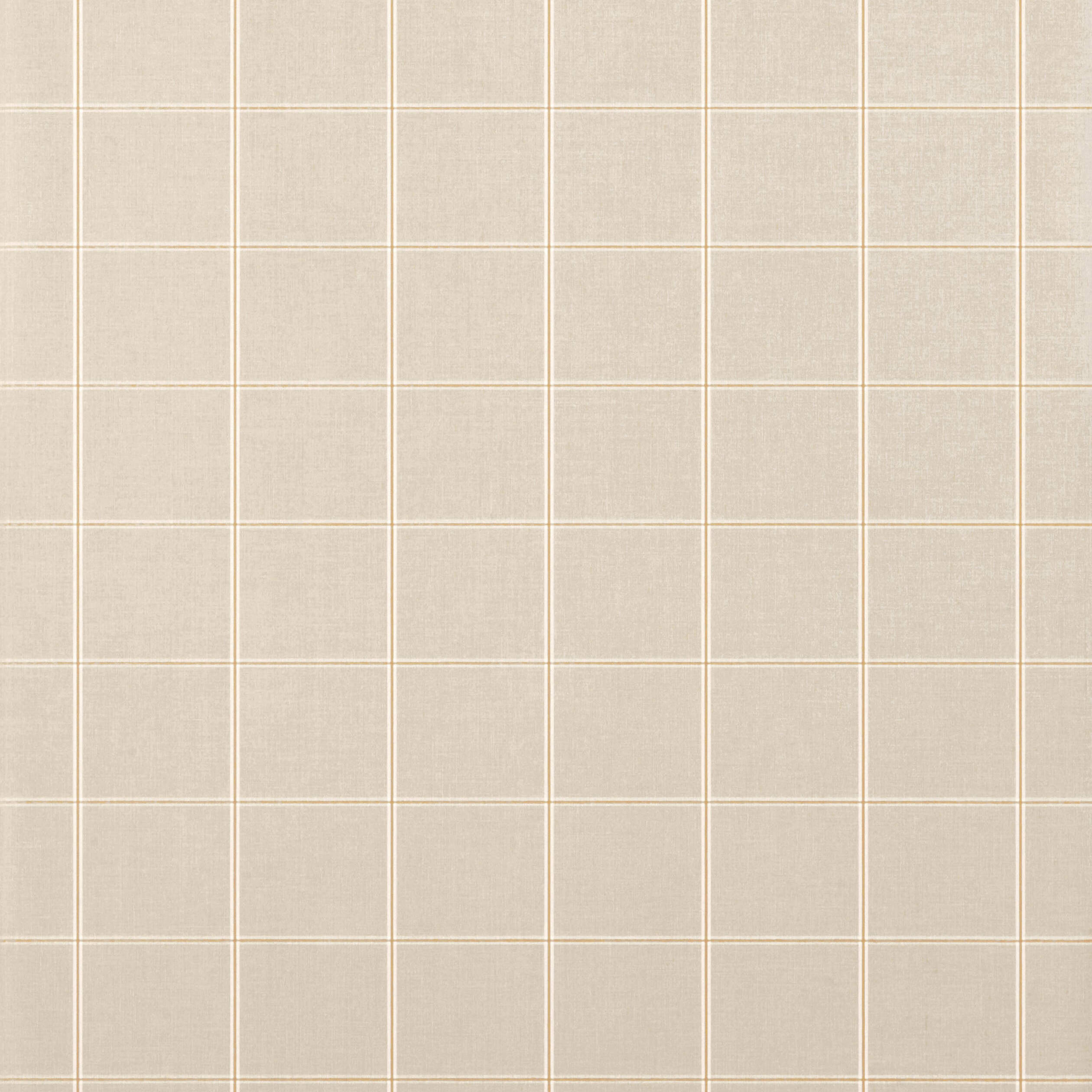 HENLEY PLAID - Grey and Beige