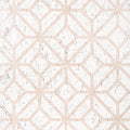 MAMORA TRELLIS CORK - White on Metallic Blush