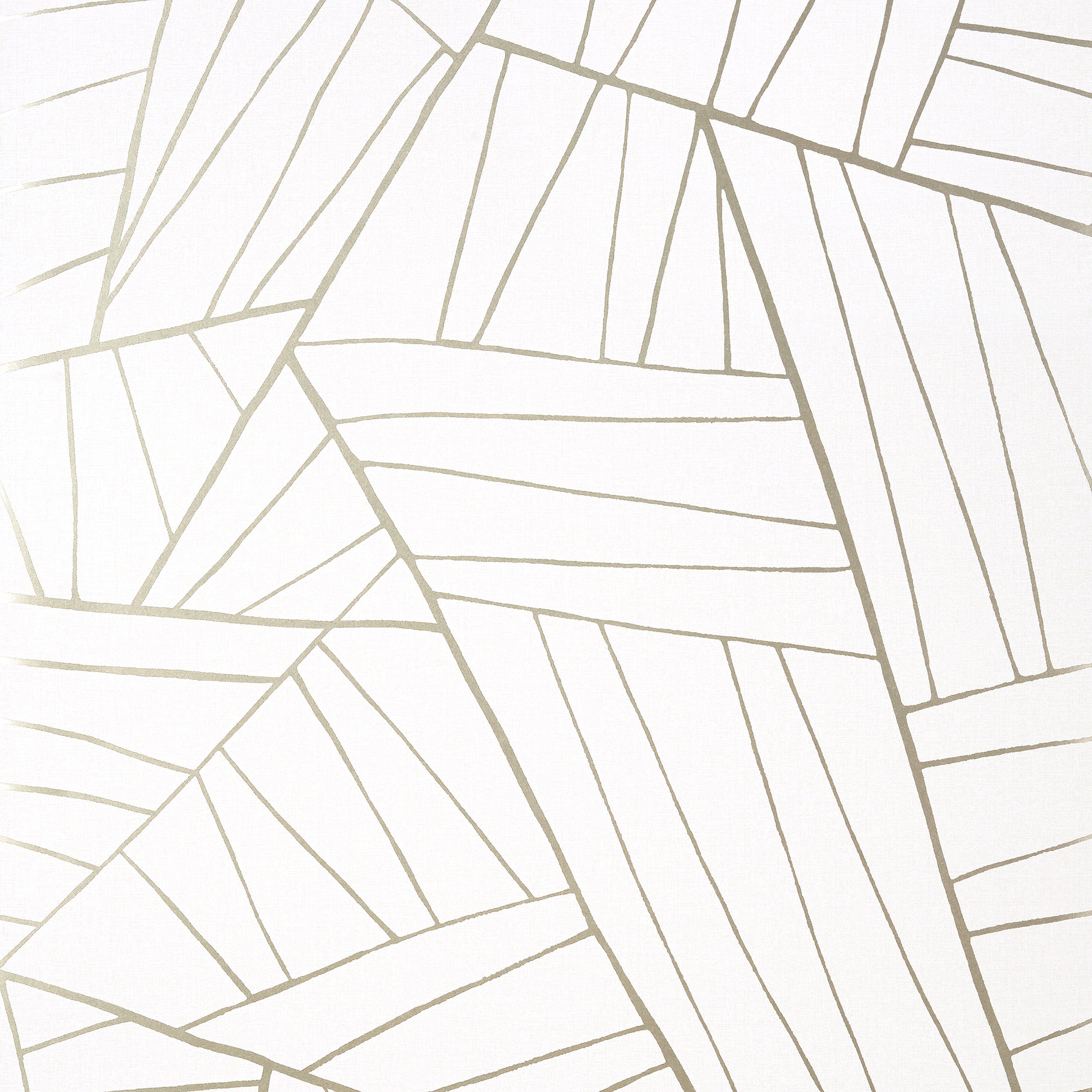 JORDAN - Metallic Pewter on White