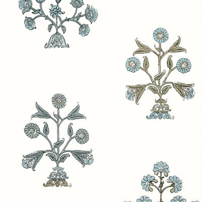 INDIAN FLOWER - Spa Blue