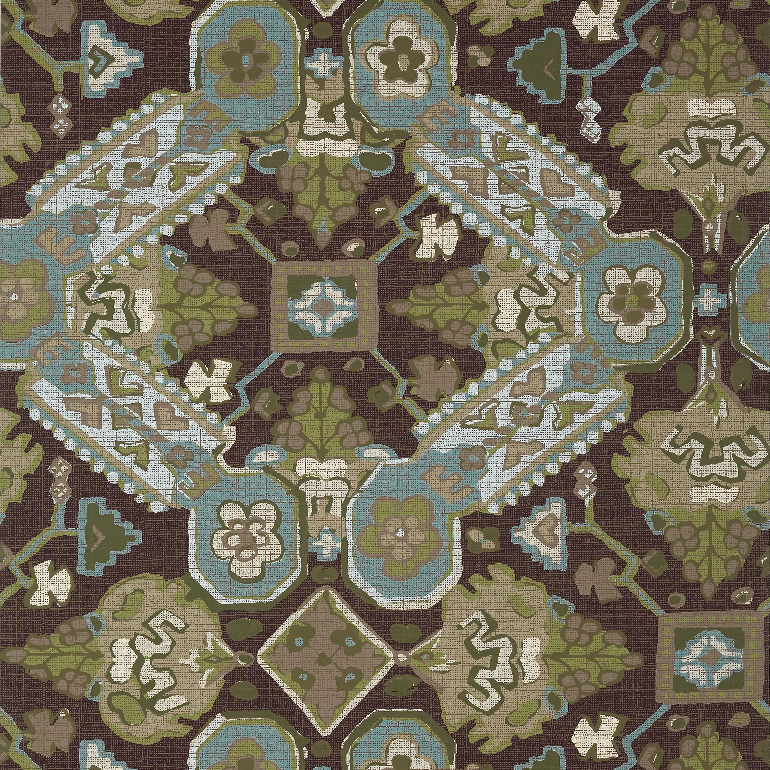 PERSIAN CARPET - Brown
