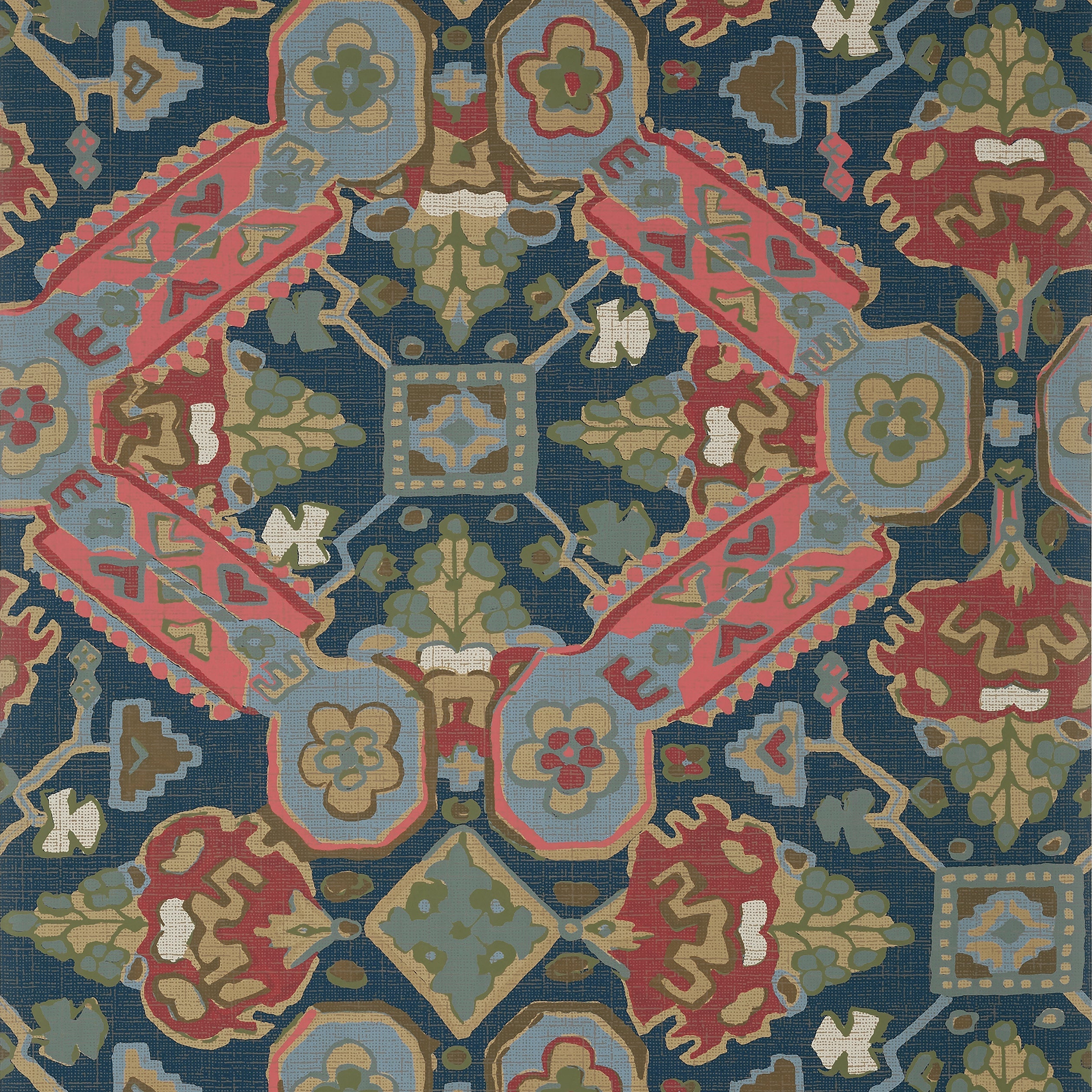 PERSIAN CARPET - Navy