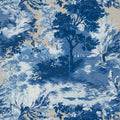 LINCOLN TOILE - Blue and Flax