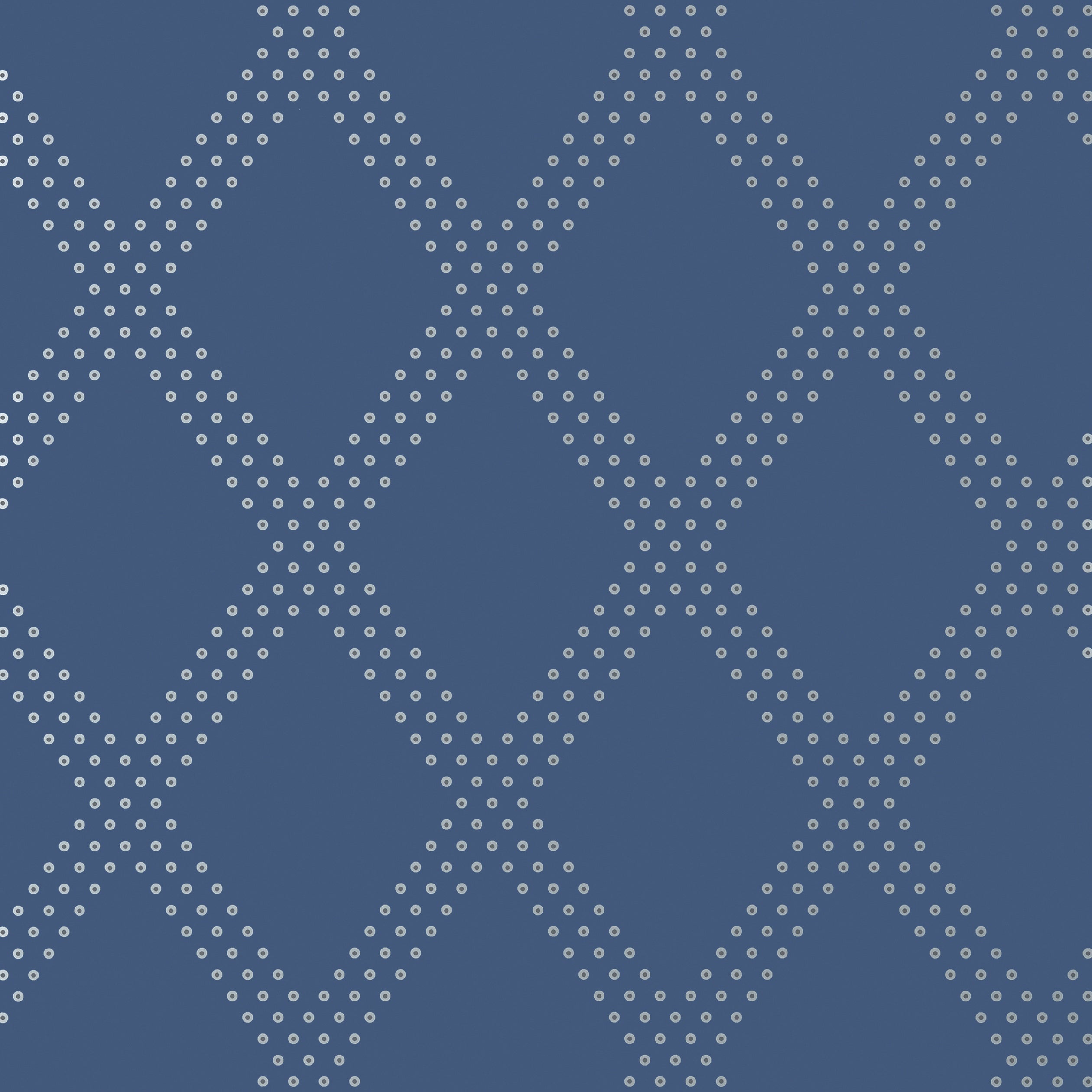 BRAD - Silver on Navy