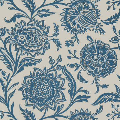 RIVERA - Blue on Flax