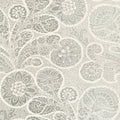 TROUBADOUR - Metallic Silver on Cream