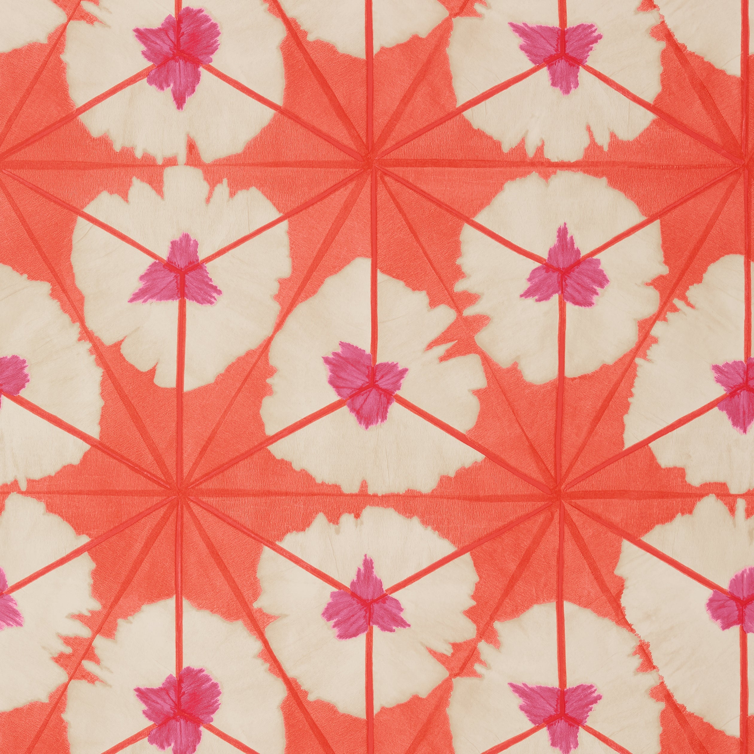 SUNBURST - Pink and Coral