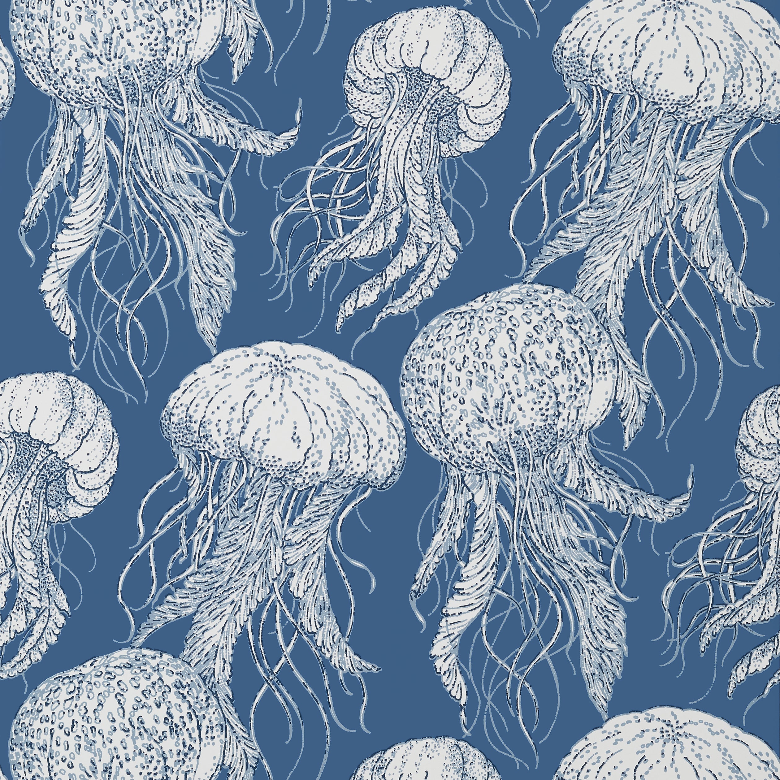 JELLY FISH BLOOM - Navy