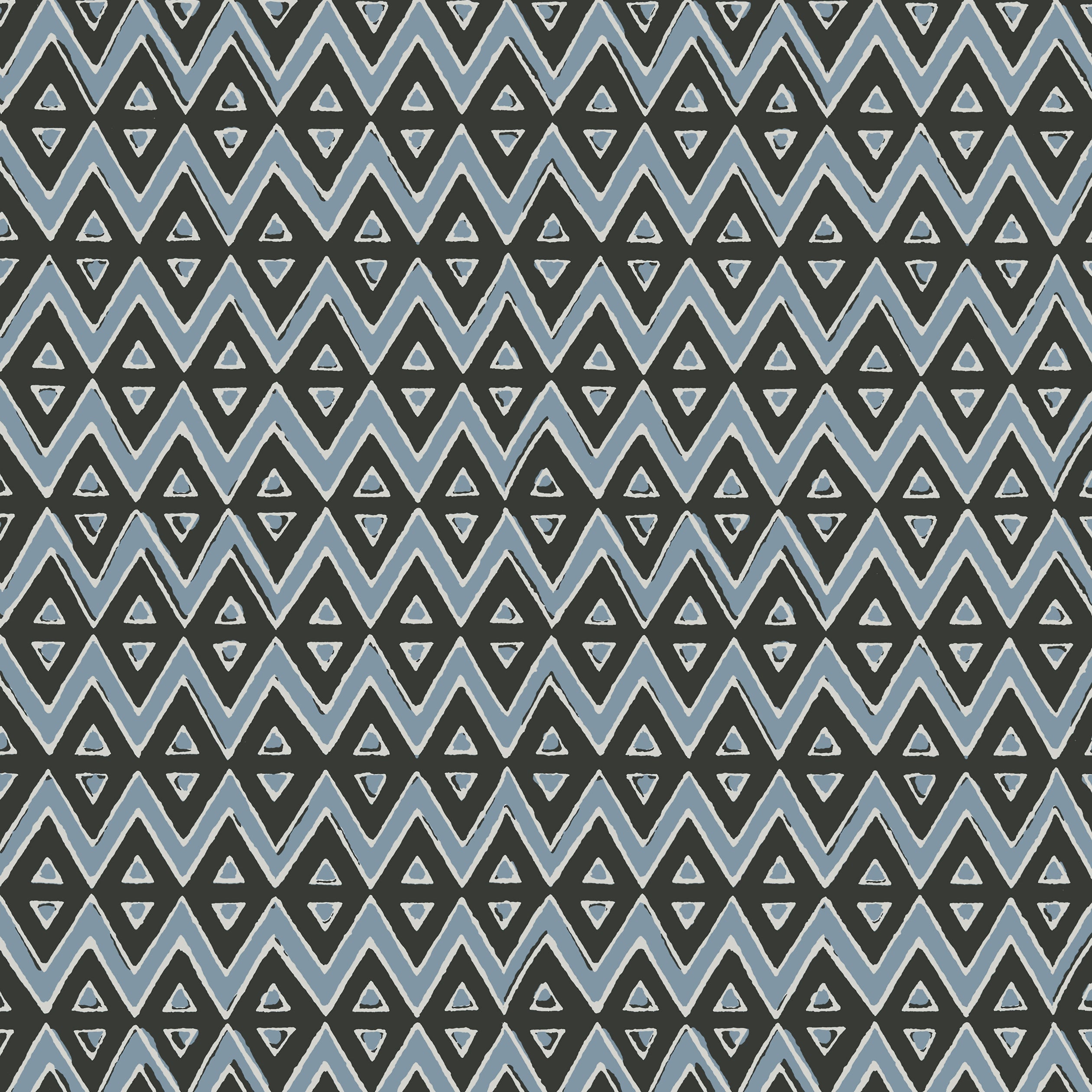 TIBURON - Black and Mineral Blue