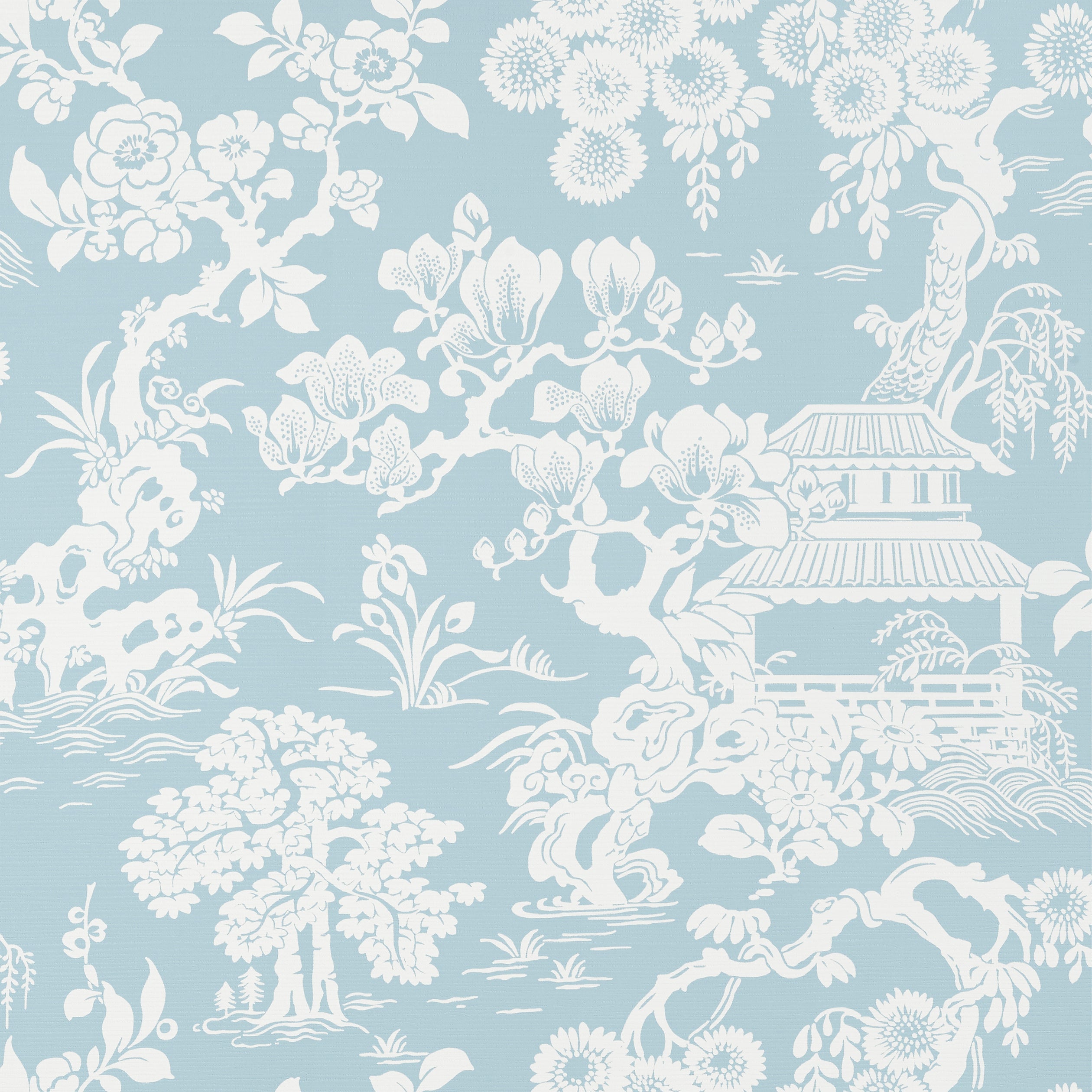 JAPANESE GARDEN - Spa Blue