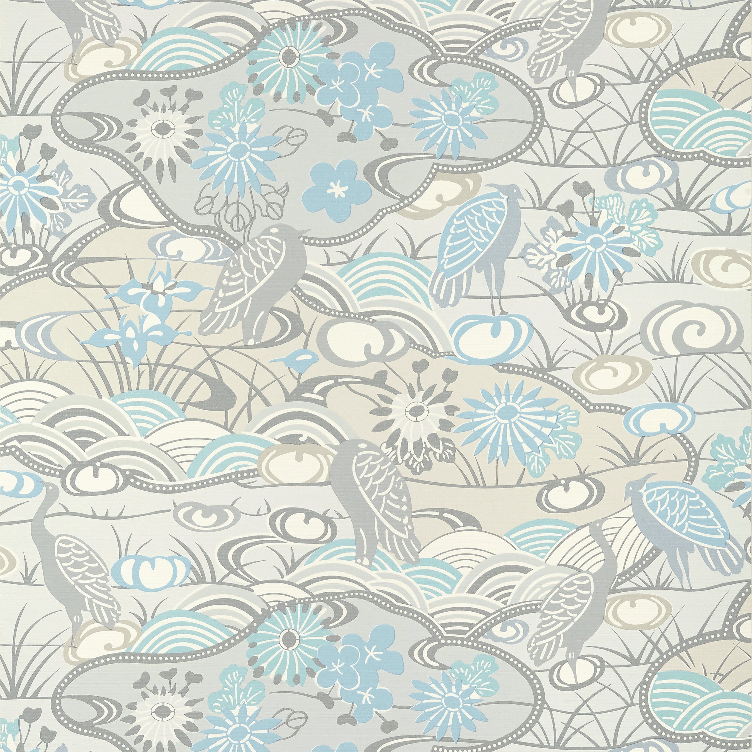 HERON STREAM - Soft Blue