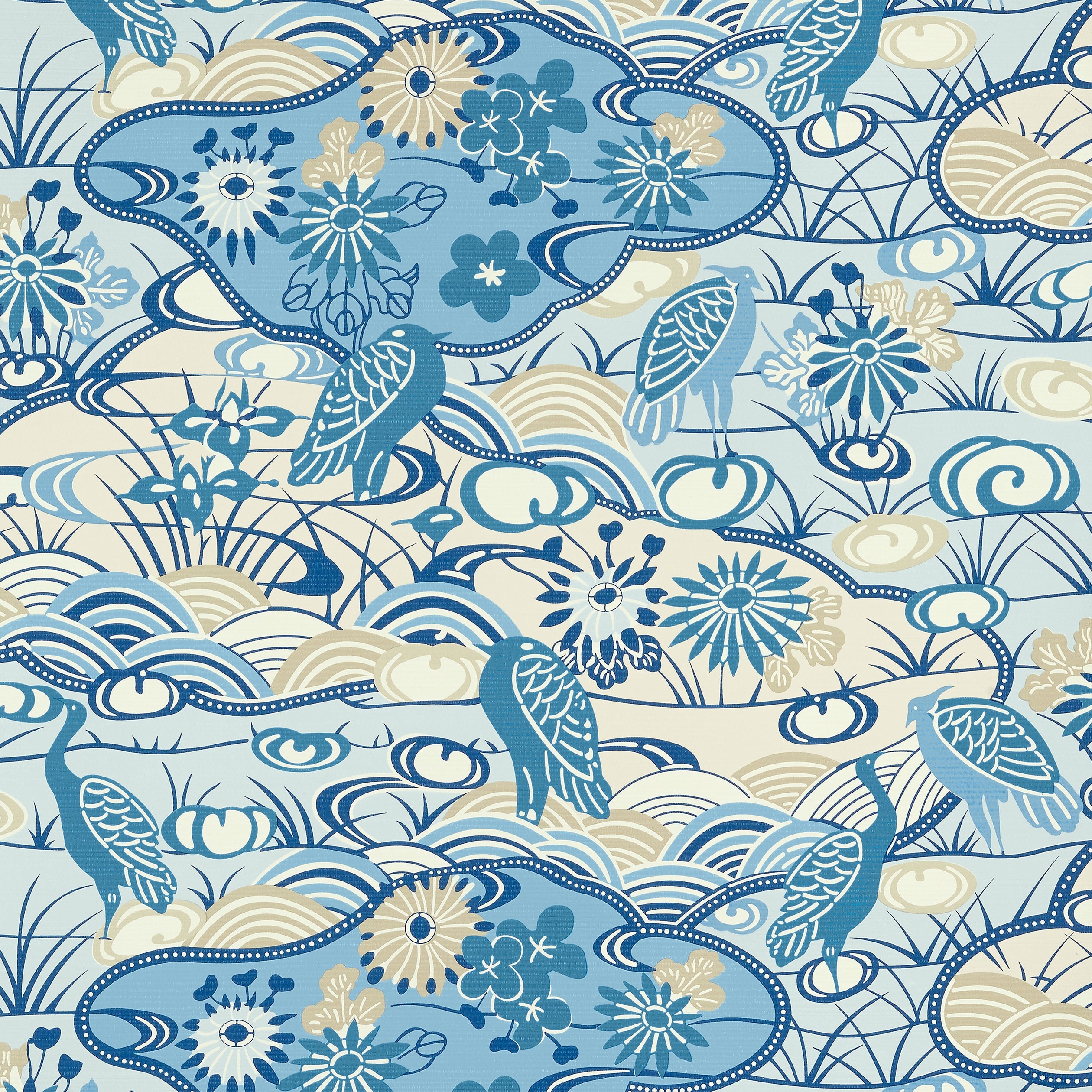 HERON STREAM - Blue