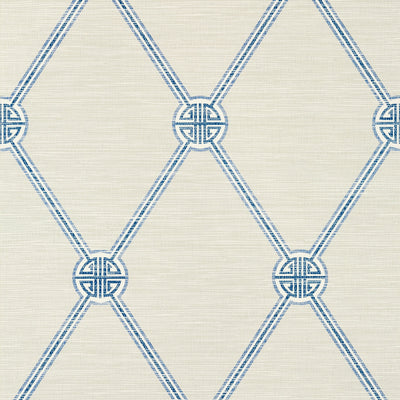 TURNBERRY TRELLIS - Beige and Blue