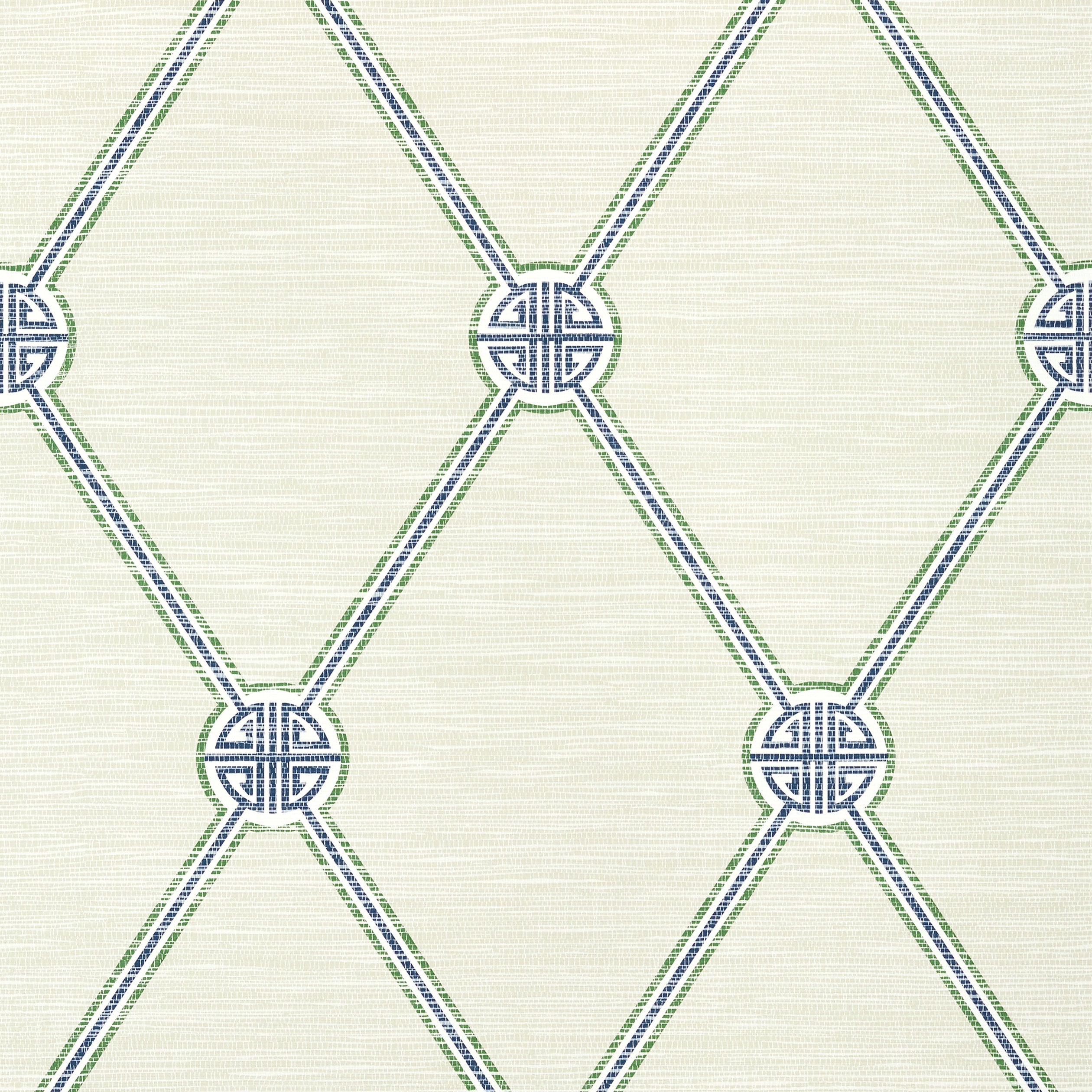 TURNBERRY TRELLIS - Beige and Green