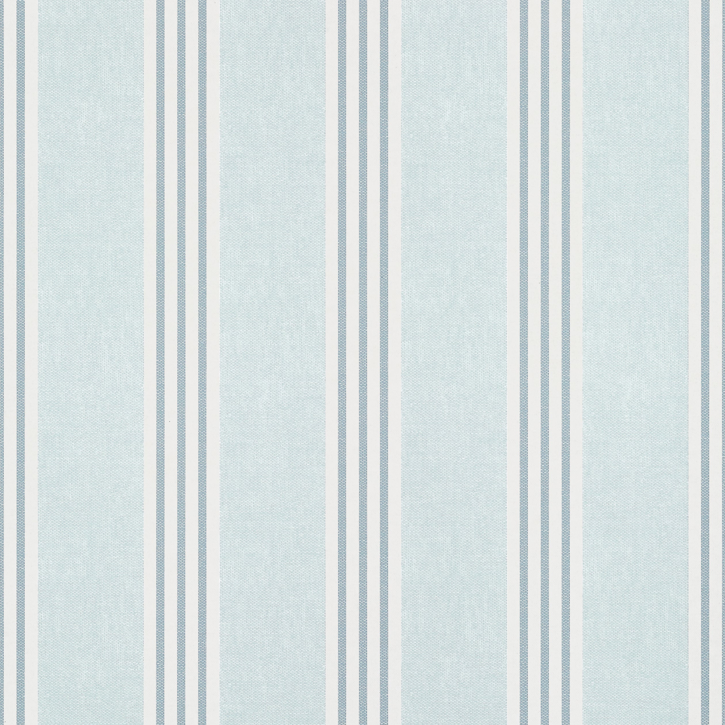 CANVAS STRIPE - Spa Blue