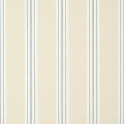 CANVAS STRIPE - Spa Blue and Beige