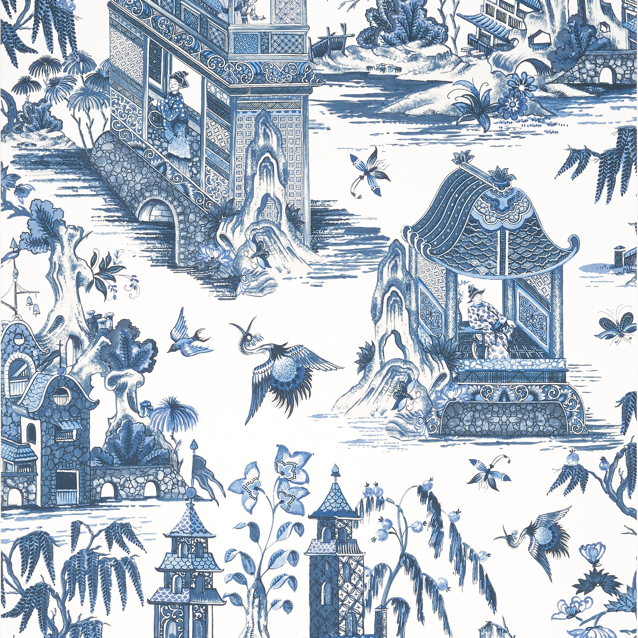 GRAND PALACE - Blue and White