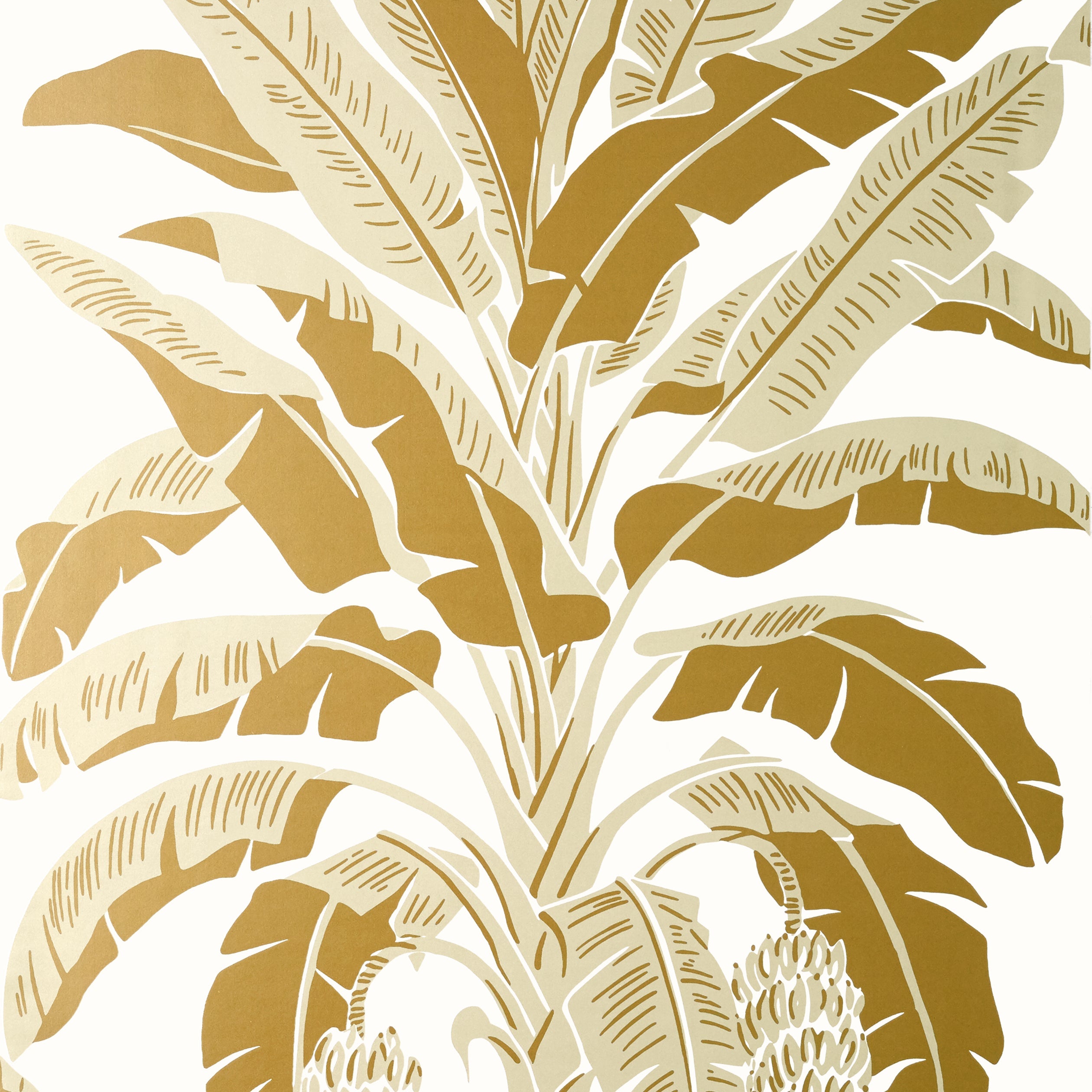 BANANA TREE - Metallic Gold