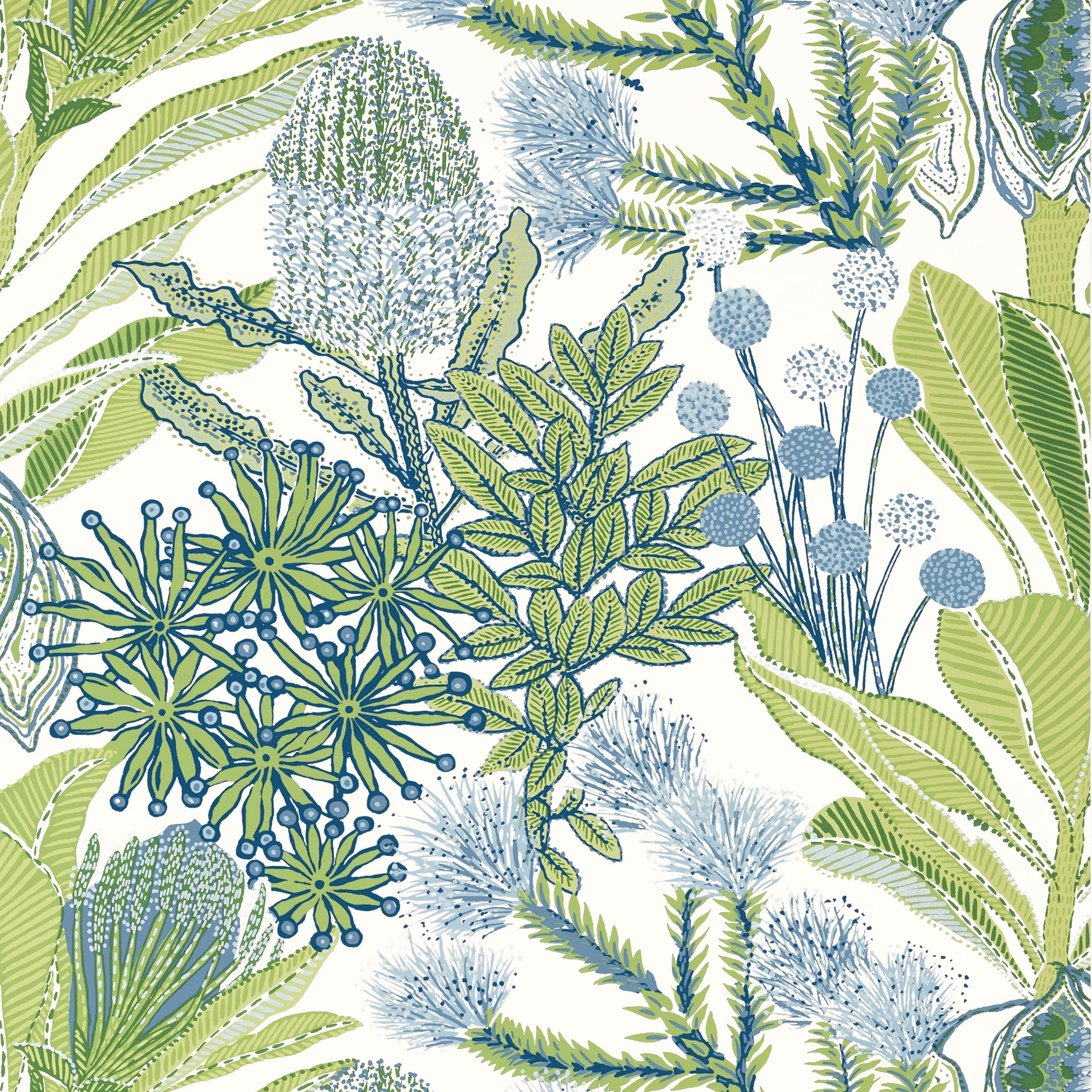 PROTEA - Green and Blue
