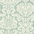 TRELAWNY DAMASK - Aqua