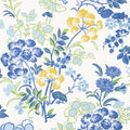 SPRING GARDEN - Blue and White