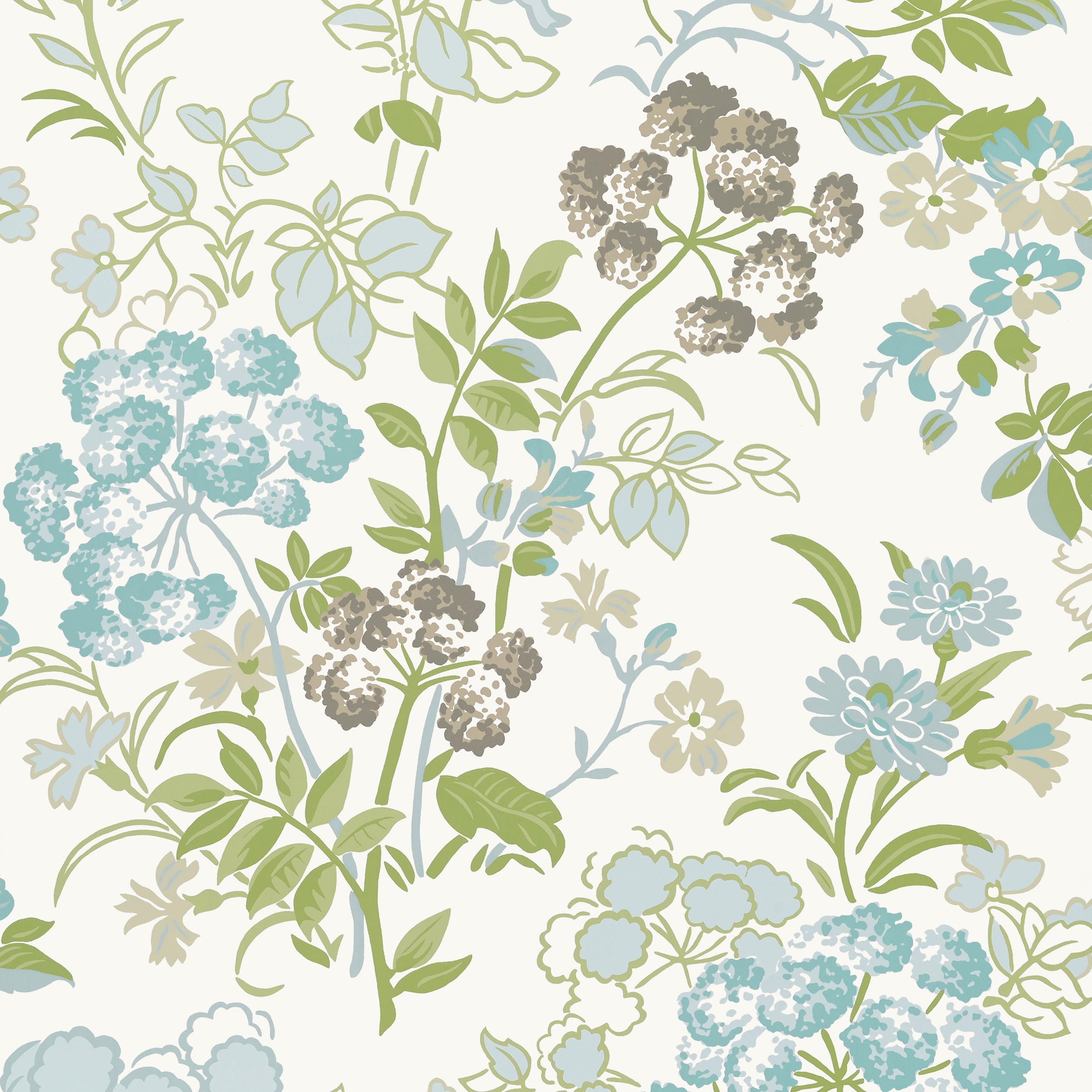 SPRING GARDEN - Spa Blue