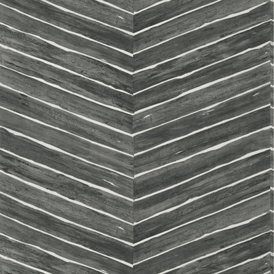 WOOD HERRINGBONE - Charcoal