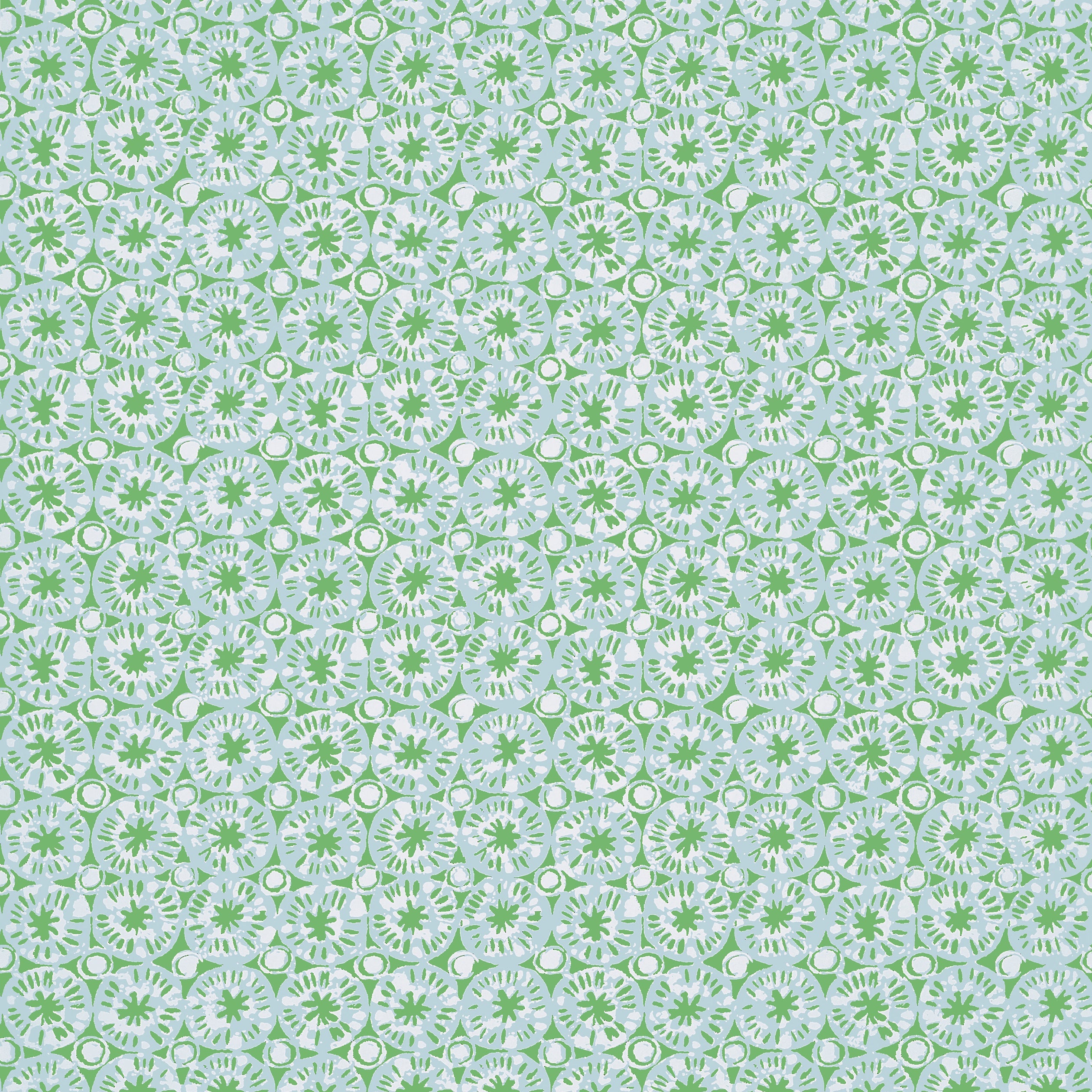 SAND DOLLAR - Green and Blue