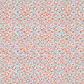 SAND DOLLAR - Coral and Blue