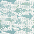 BATIK FISH - Spa Blue