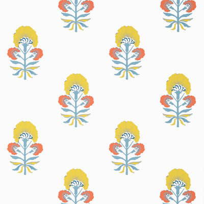 TYBEE BUD - Coral and Yellow