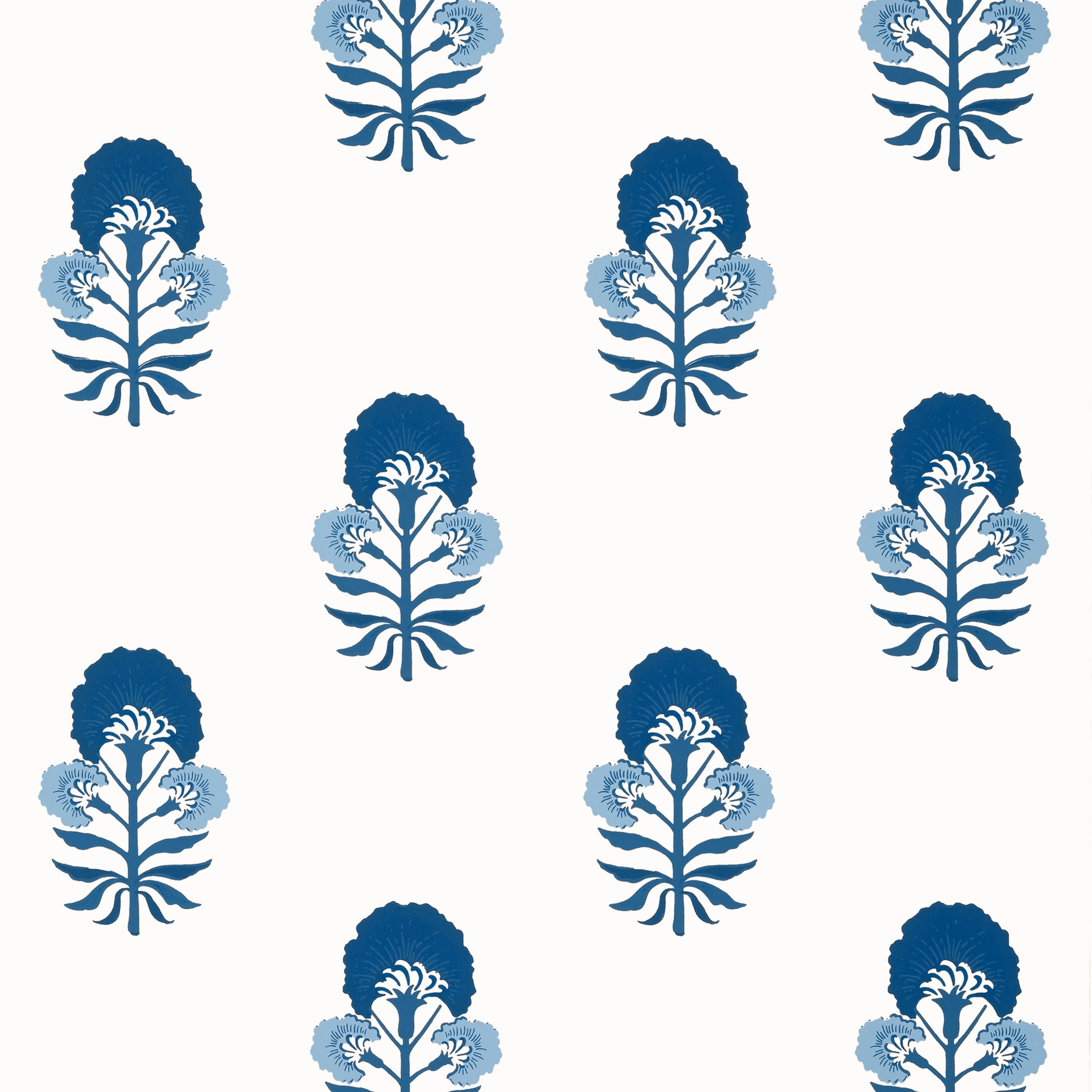 TYBEE BUD - Blue and White