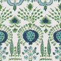 MENDOZA SUZANI - Blue and Green on White
