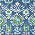 MENDOZA SUZANI - Blue and Green on Navy