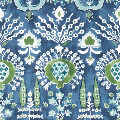 MENDOZA SUZANI - Blue and Green on Navy
