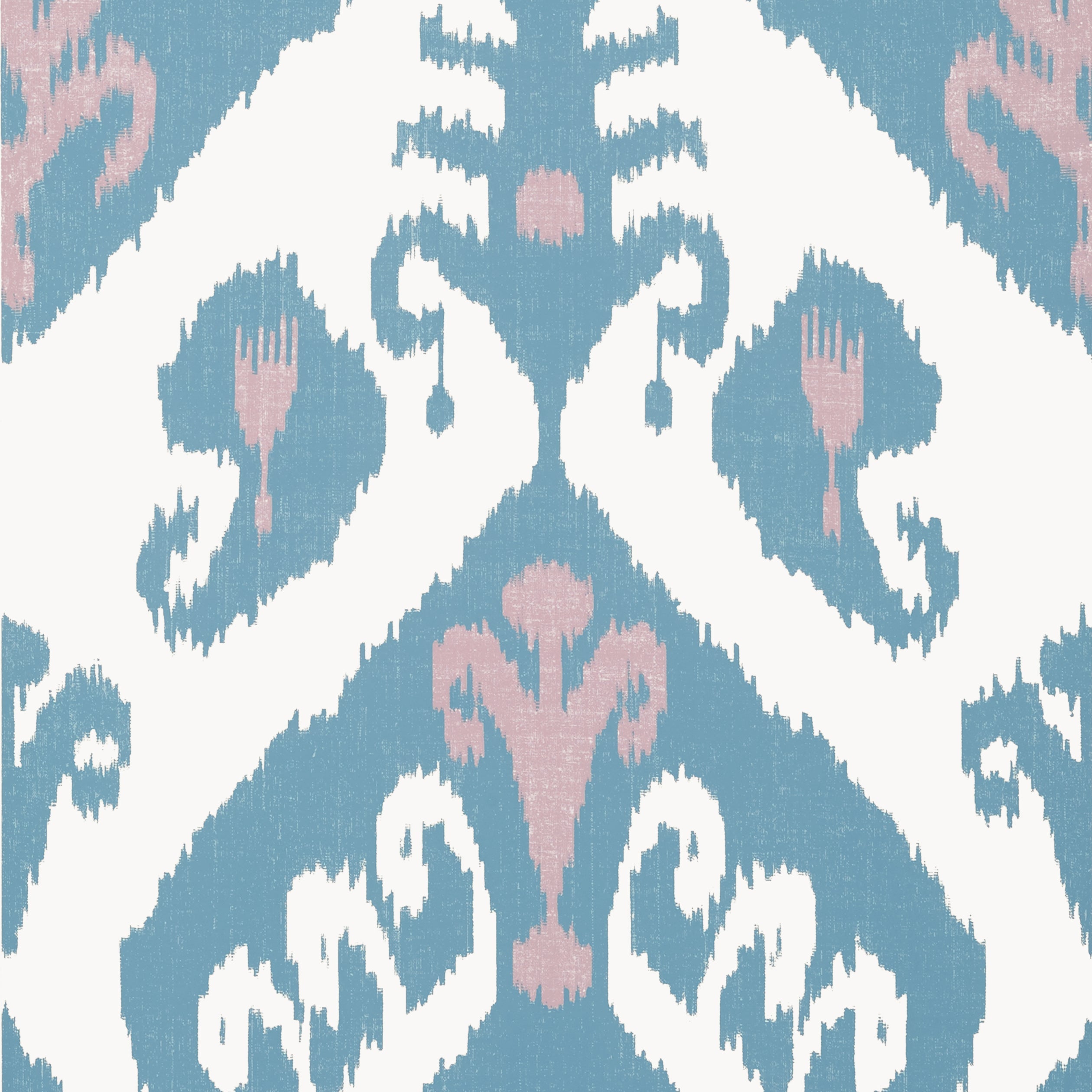 INDIES IKAT - Lavender and French Blue
