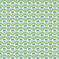 EMILY - Green and Blue
