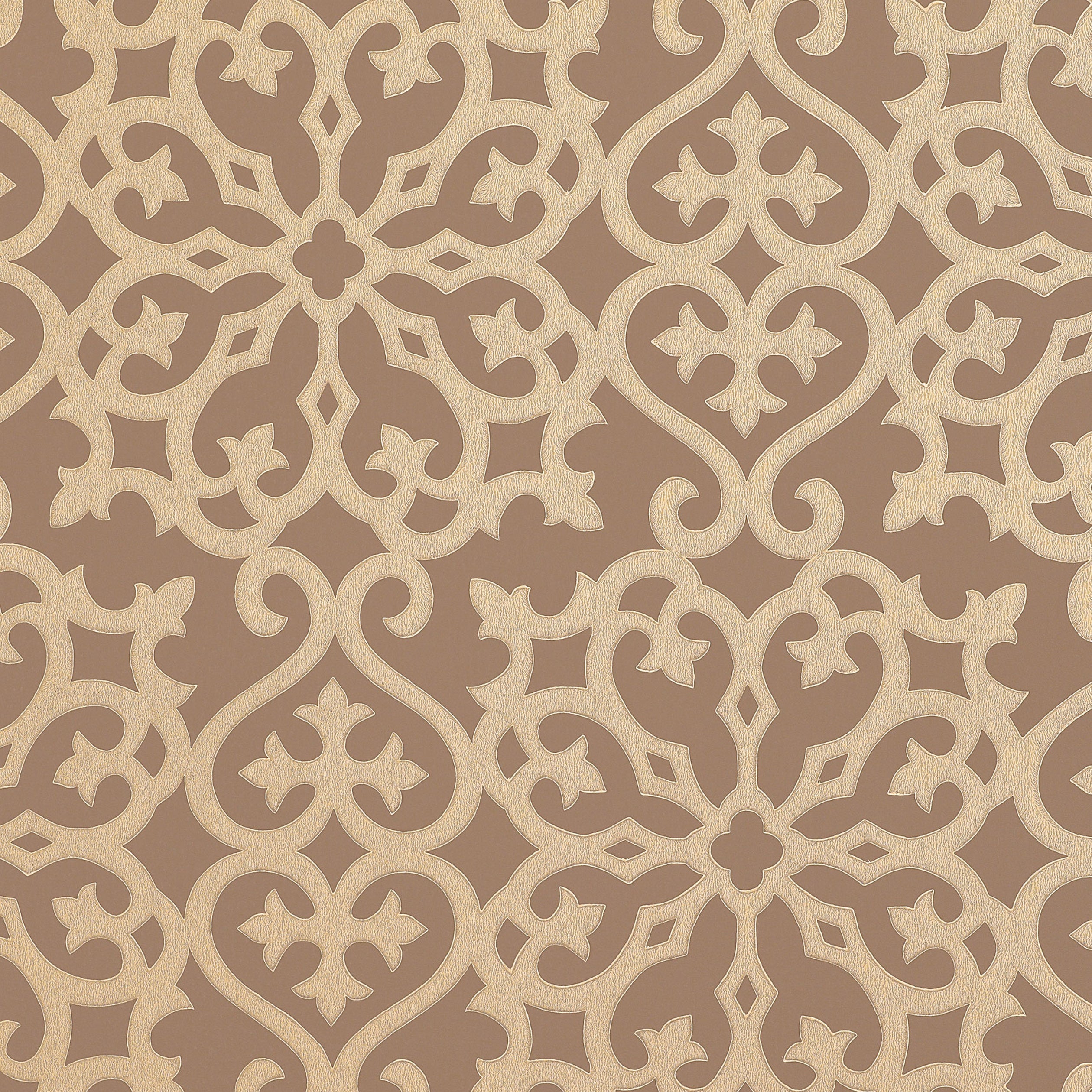 ALLISON - Metallic on Brown