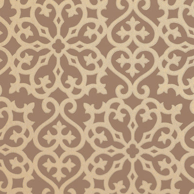 ALLISON - Metallic on Brown
